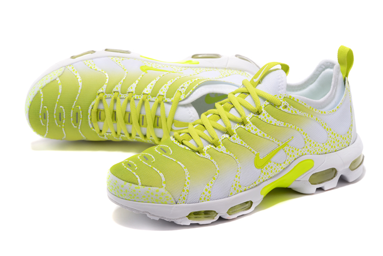 Men Nike Air Max Plus TN Fluorscent Green White